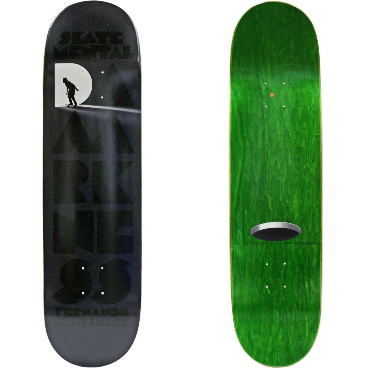 楽天市場】スケートメンタル 8.25インチ スケボー デッキ Skate Mental