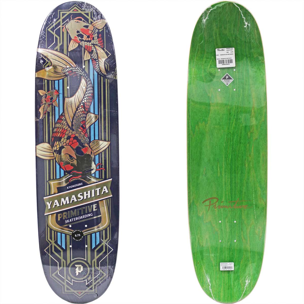 楽天市場】【訳あり キズ】 プリミティブ 8.75インチ スケボーデッキ