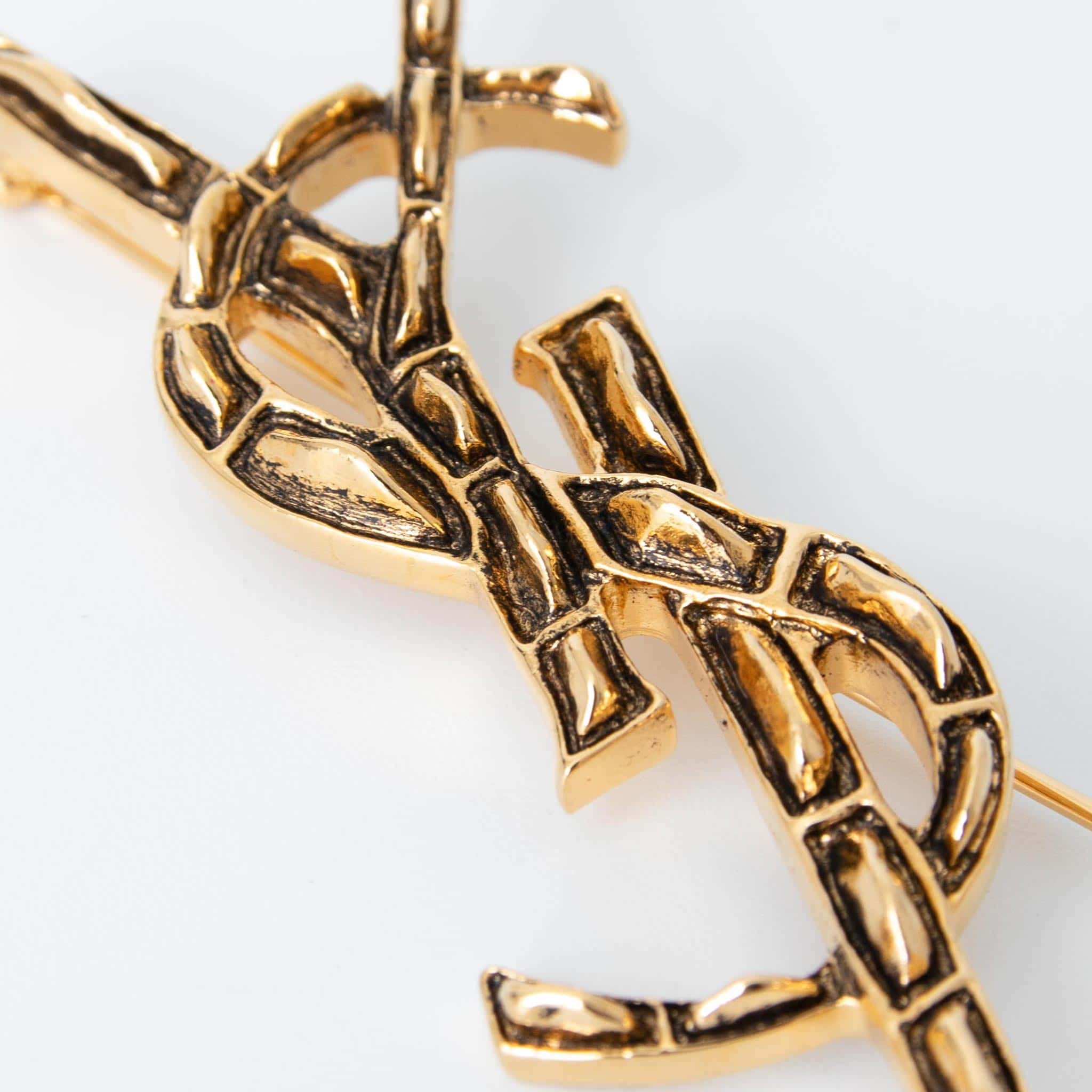 楽天市場】サンローラン パリ SAINT LAURENT PARIS ブローチ OPYUM