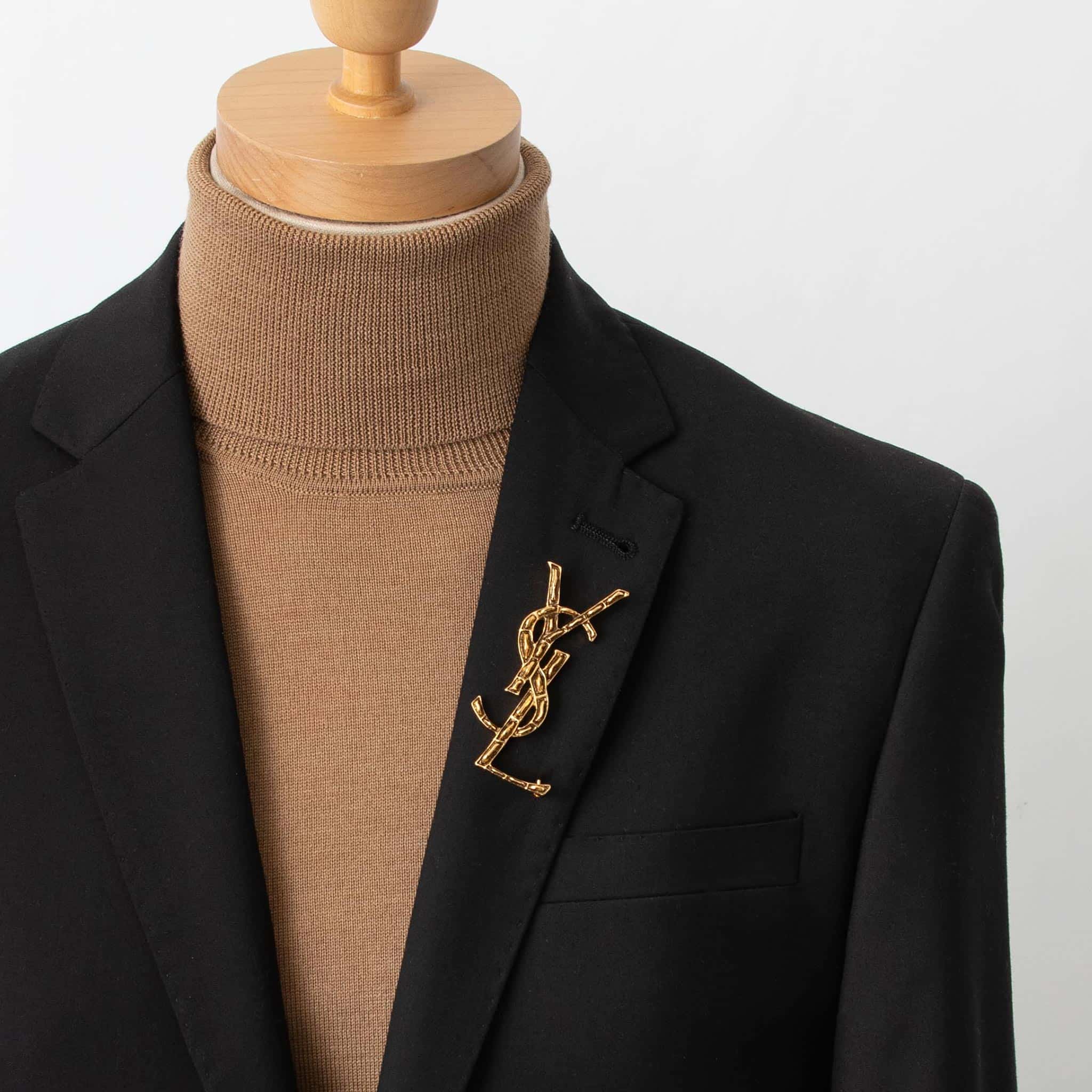 楽天市場】サンローラン パリ SAINT LAURENT PARIS ブローチ OPYUM