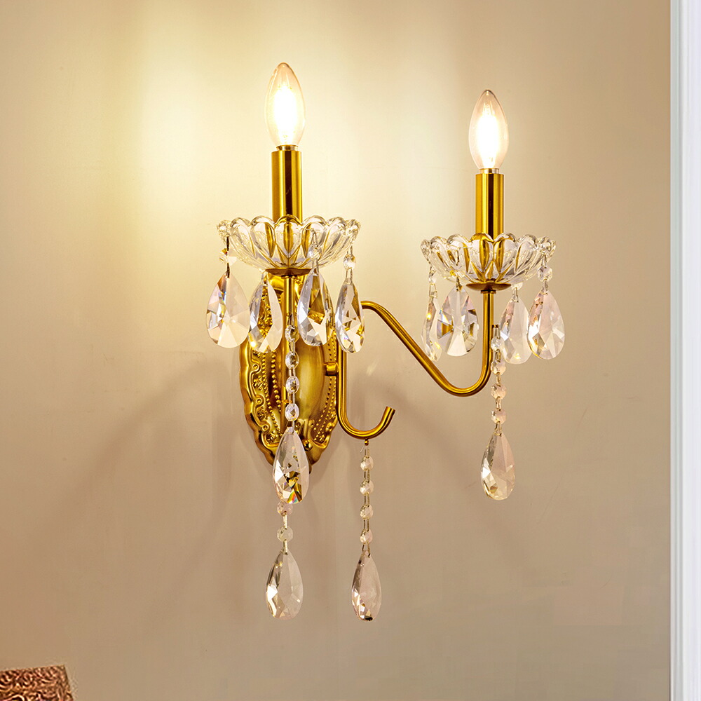 楽天市場】ウォールライト シャンデリア シングルキャンドル おしゃれ