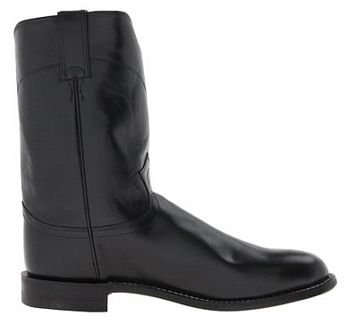 楽天市場】【3133】JUSTIN ジャスティン メンズ ブラック ローパー