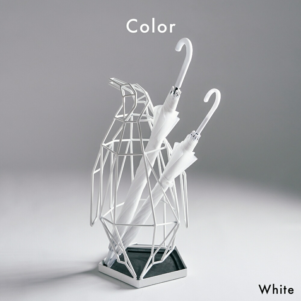 楽天市場】act work's シャドーワイヤー ペンギン 傘立て アクト