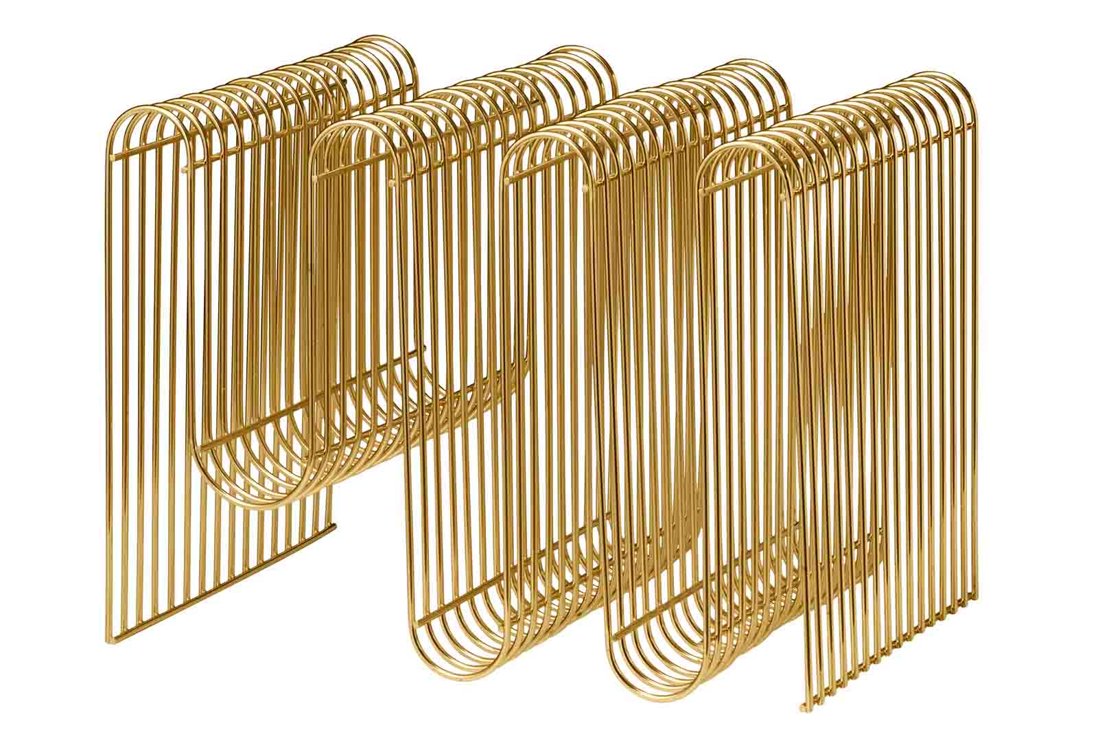 楽天市場】AYTM マガジンラック CURVA ブラス 正規品 北欧雑貨