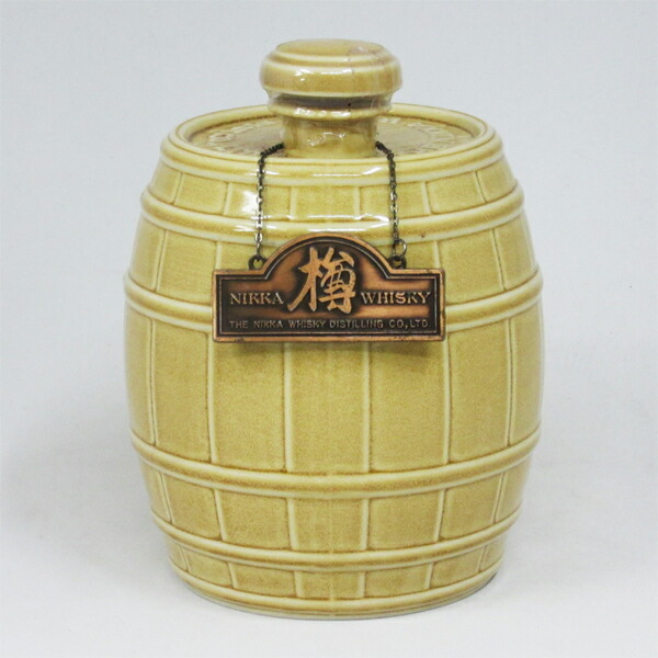 楽天市場】【レトロ：特級表示】ニッカウイスキー「樽」 陶器ボトル 43