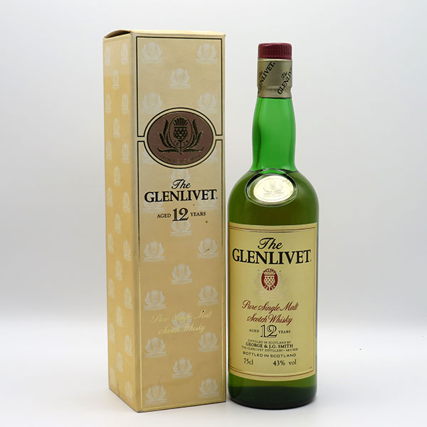 楽天市場】【レトロ】グレンリベット12年 ピュア・シングルモルト 43度
