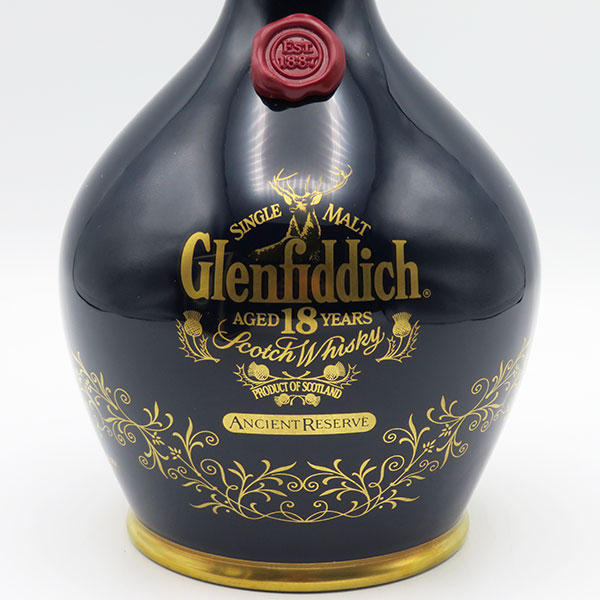 楽天市場】【レトロ】グレンフィディック18年 ブルー陶器ボトル 43度