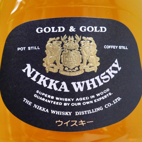 楽天市場】ニッカウヰスキー G&G 白びん カブト付 43% 750ml （専用