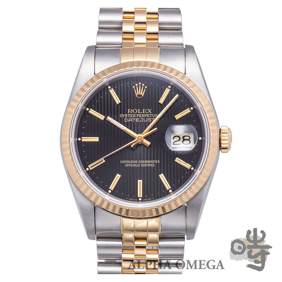 楽天市場】ロレックス デイトジャスト Ref.16233 コンビ SS/YG