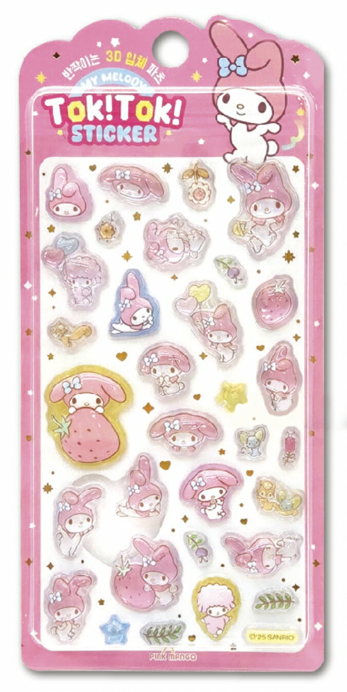 楽天市場】【予約販売 2月出荷予定】 サンリオ TOK! TOK! ステッカー 1