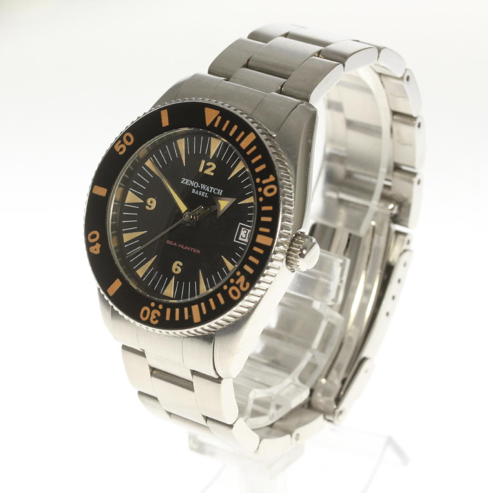 楽天市場】【ZENO WATCH】ゼノ ウォッチ シーハンター デイト 500 自動