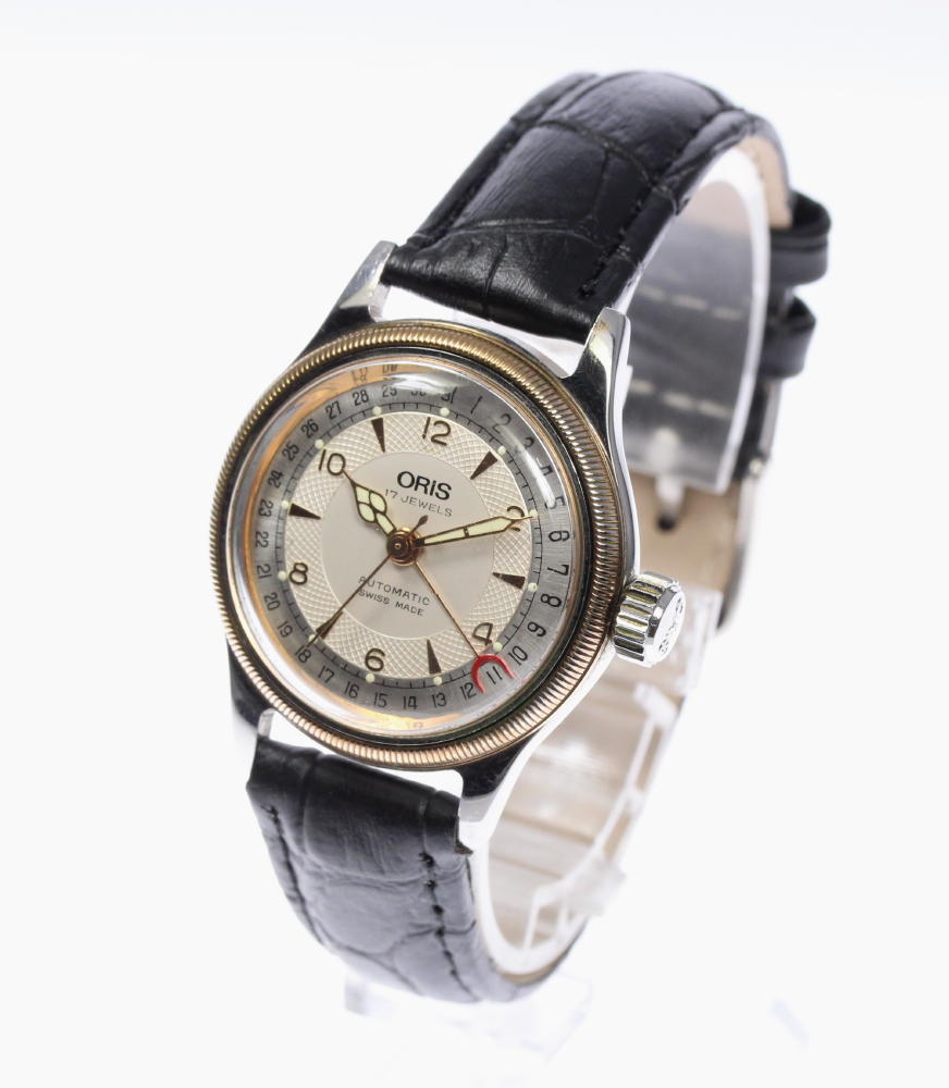 楽天市場】【ORIS】オリス ポインターデイト 7400 革ベルト 自動巻き