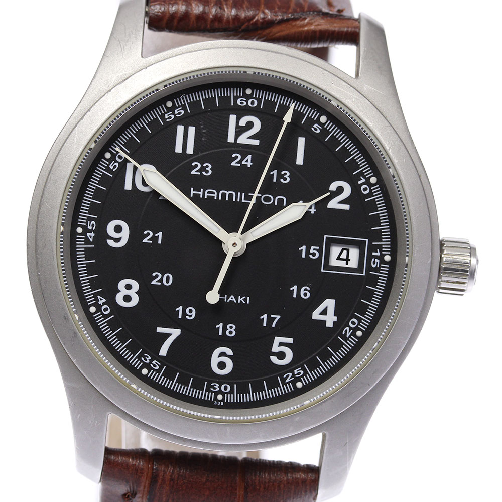 楽天市場】【HAMILTON】ハミルトン カーキフィールド デイト H684812