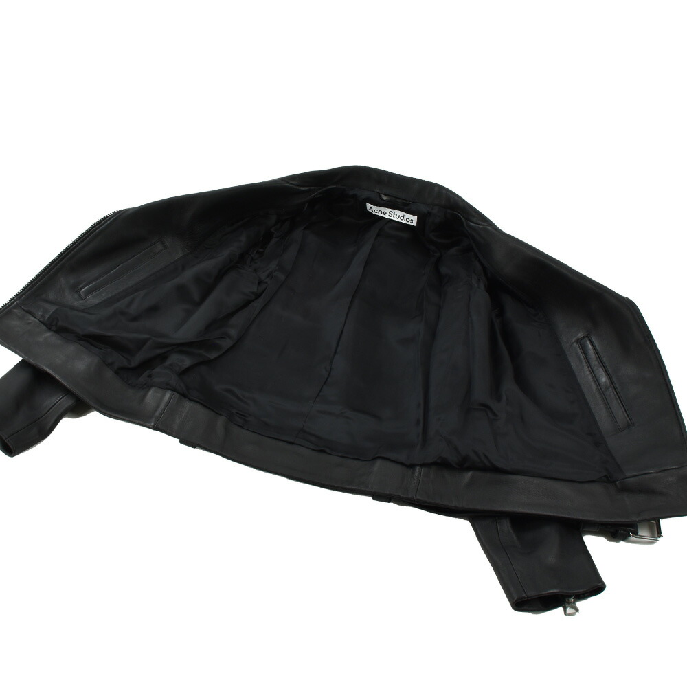 楽天市場】アクネストゥディオズ ライダース レディース クロップド