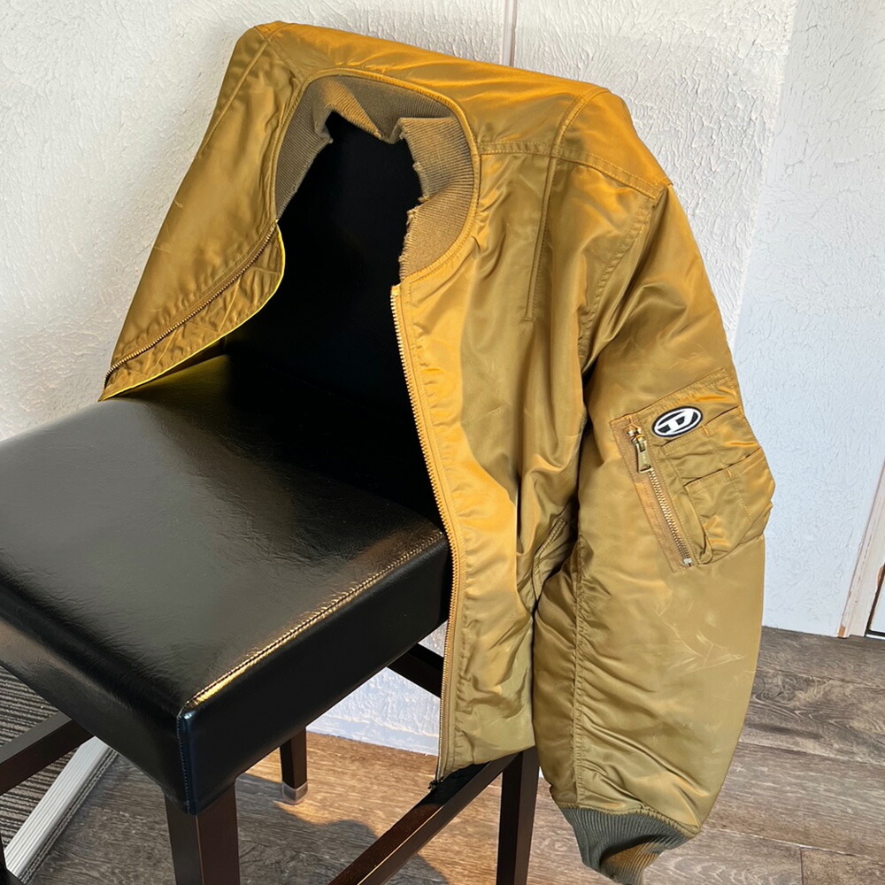 楽天市場】ディーゼル MA1 メンズ ボンバージャケット ミリタリー