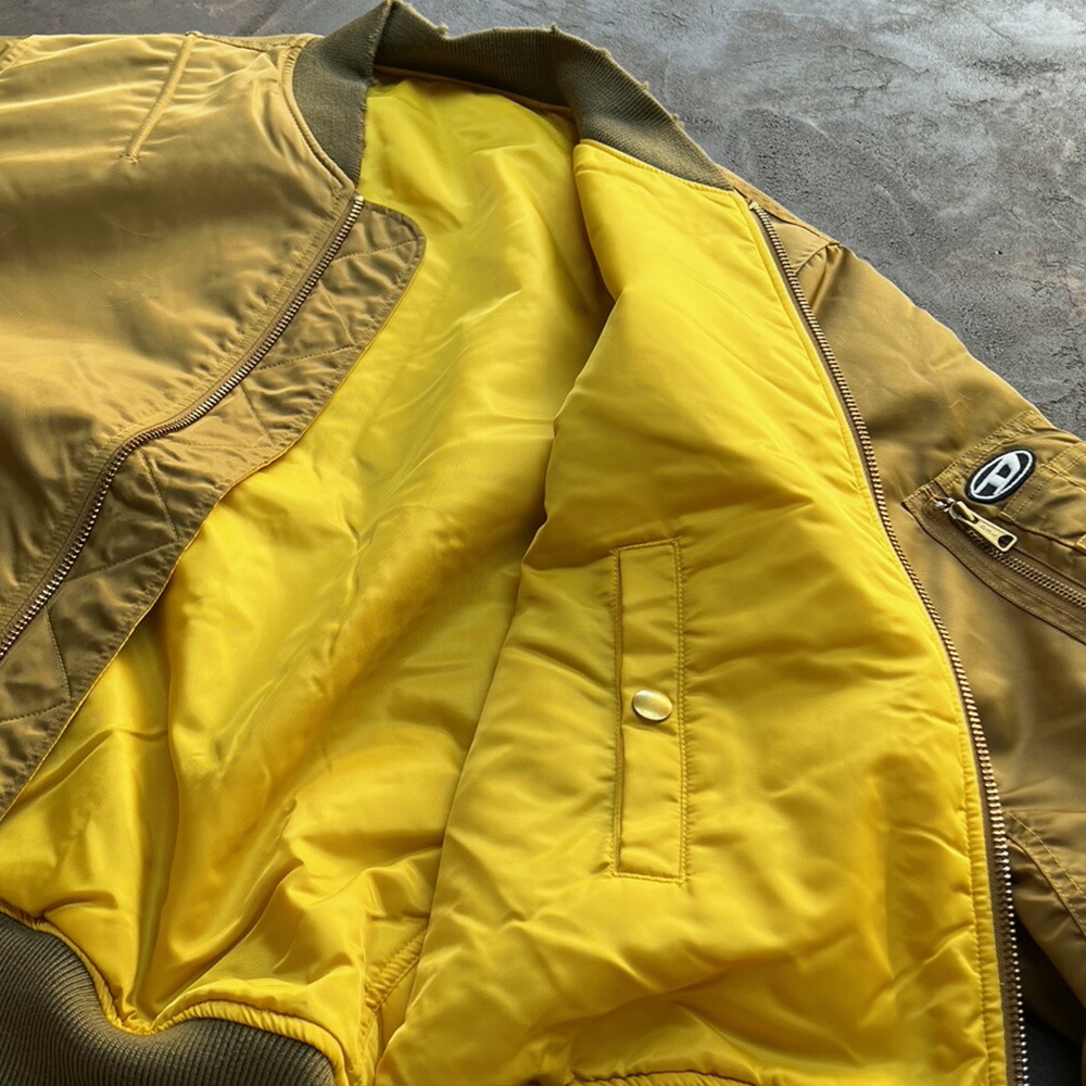 楽天市場】ディーゼル MA1 メンズ ボンバージャケット ミリタリー