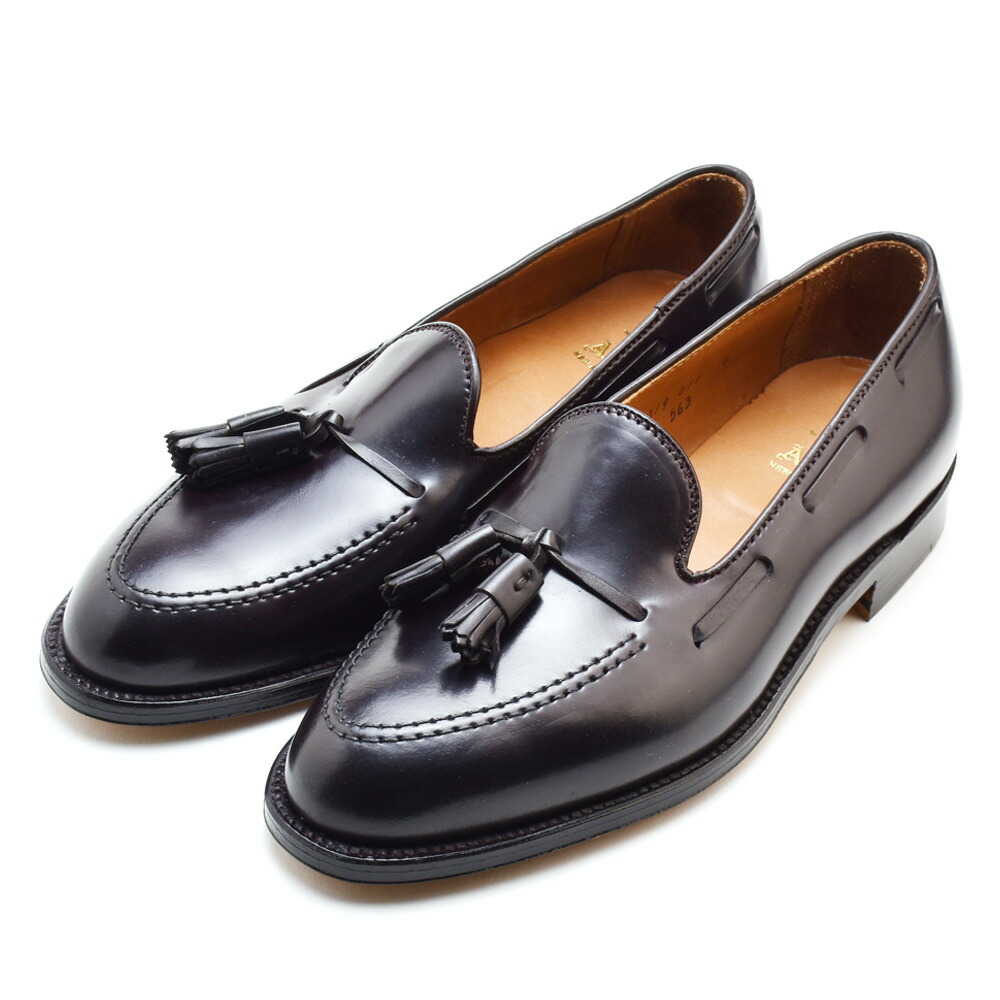 楽天市場】オールデン ALDEN 563 TASSEL MOCCASIN LOAFERS タッセル