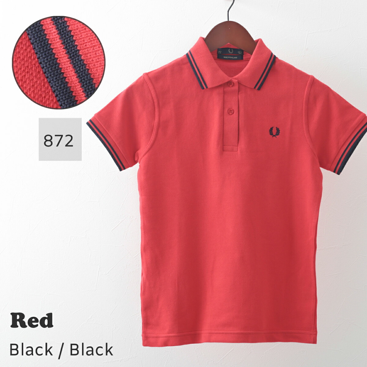 楽天市場】フレッドペリー レディース ポロシャツ ポロ 半袖 Fred