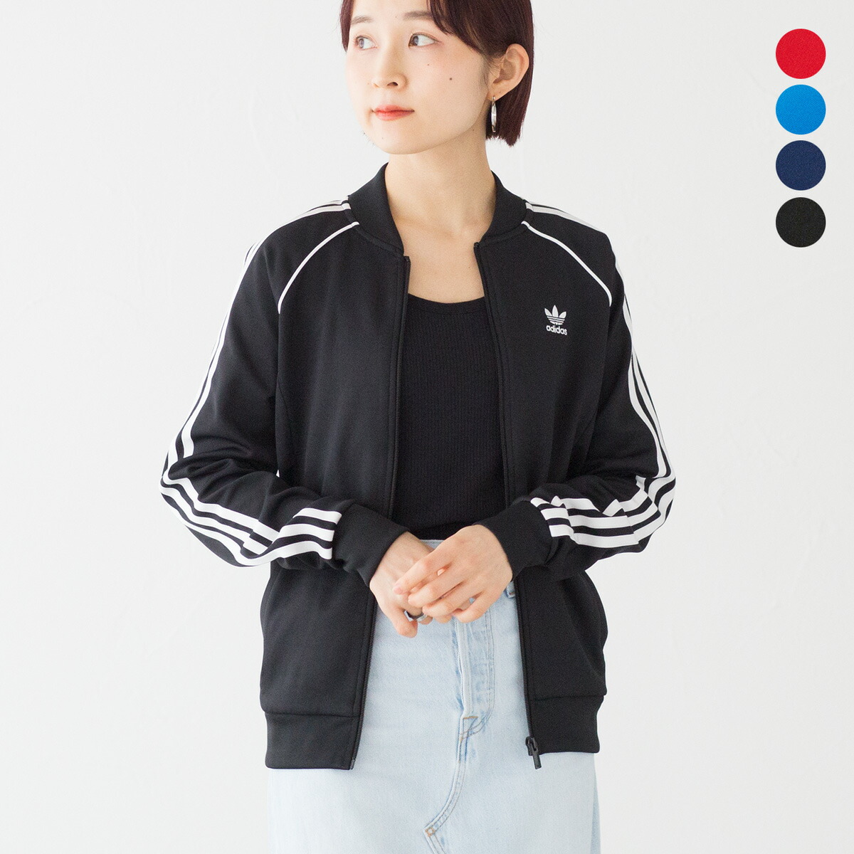 楽天市場】アディダス レディース スーパースター トラックトップ