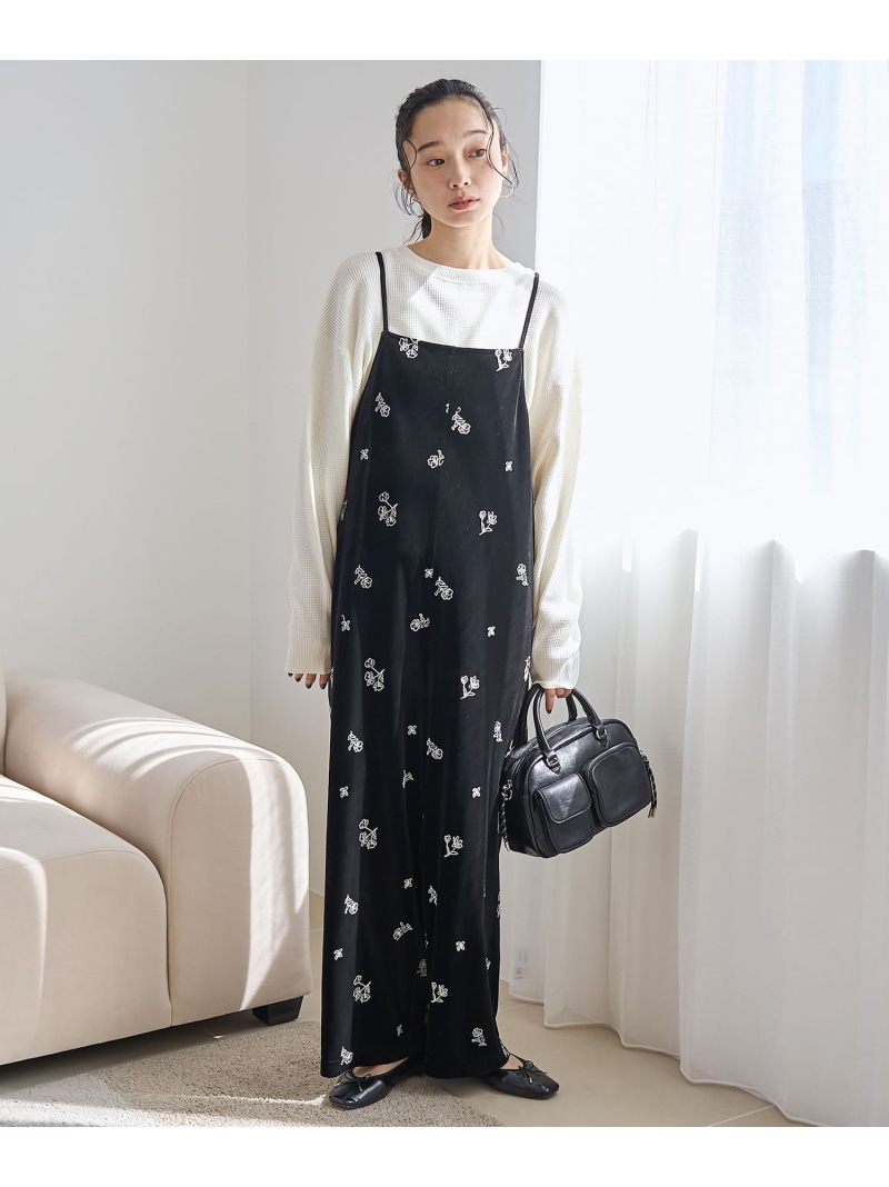 楽天市場】ベロア オールインワンの通販