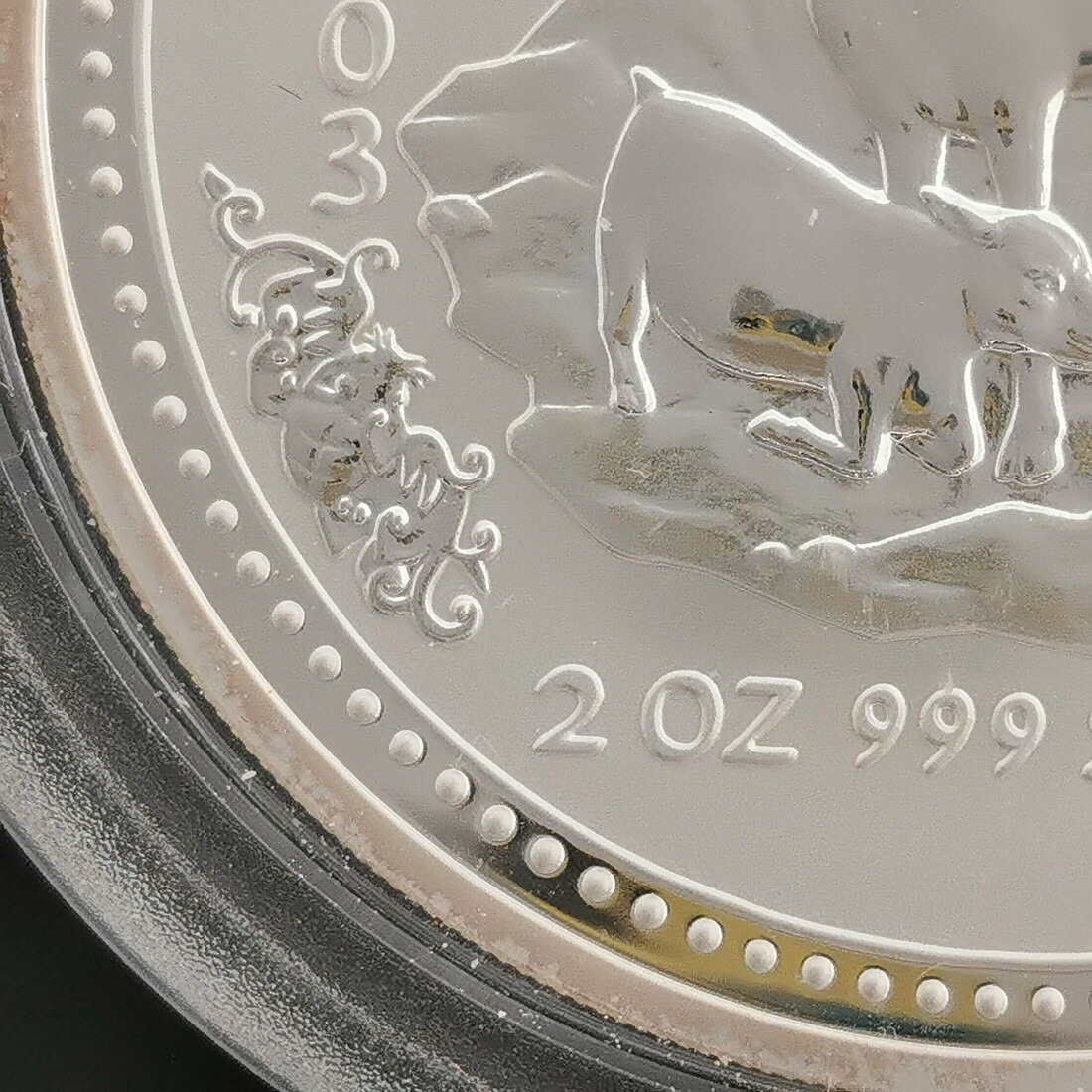 楽天市場】オーストラリア 2ドル銀貨 2003年 2オンス マットプルーフ