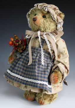 楽天市場】梶原晴美のテディベアノスタルジックベア－Girl- : 逸品shop