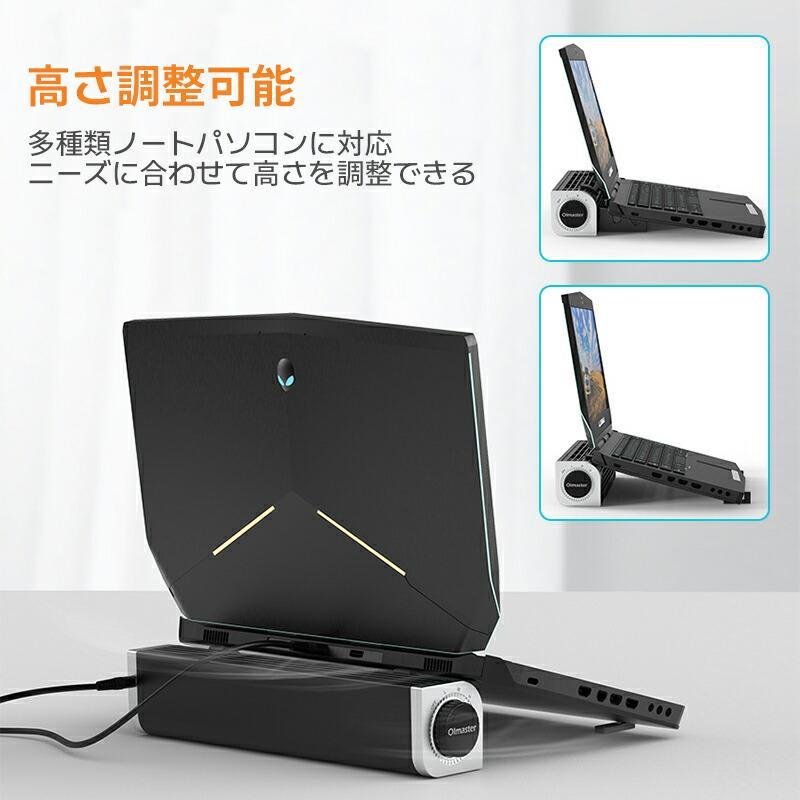 楽天市場】3段階風量調節 USB扇風機 スタンド 縦置き 横置き 高度調整