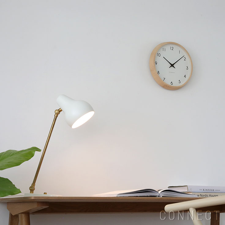 楽天市場】【ミニタオル付き】掛け時計 電波時計 / Lemnos（レムノス