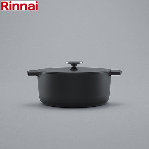 リンナイ レジェロ 無水調理鍋 18cm RBO-MN18(MB) [ブラック] (鍋