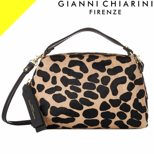 楽天市場】ジャンニキアリーニ アリファ S レオパード バッグ