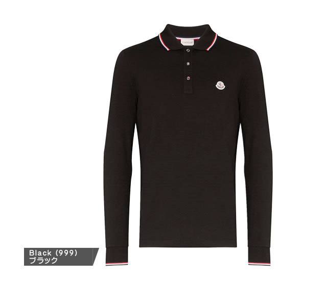 楽天市場】モンクレール ポロシャツ 長袖 メンズ ブランド 綿100