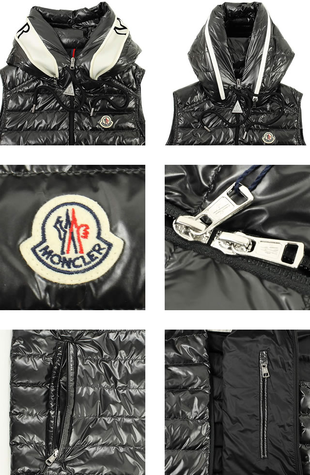 楽天市場】モンクレール ダウン ダウンベスト メンズ ロゴ ワッペン