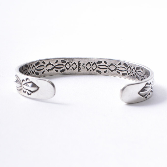 楽天市場】ナバホ族【RAY ADAKAI】レイアダカイDouble Stamp Bracelet