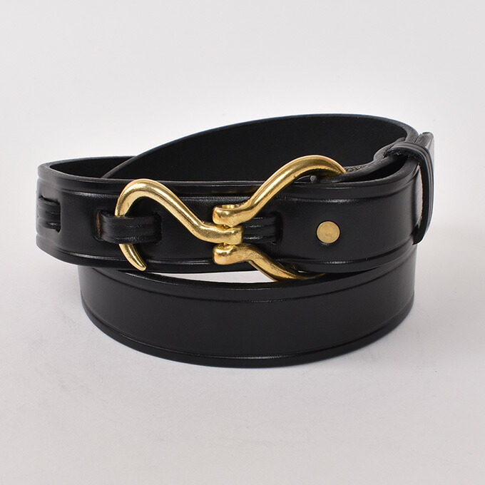 楽天市場】Tory Leather / 1.25” Bridle Leather Hook Buckle Belt