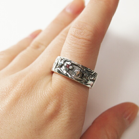 楽天市場】moge（モゲ） シルバーアクセサリー ラブレター —小鳥とカバ