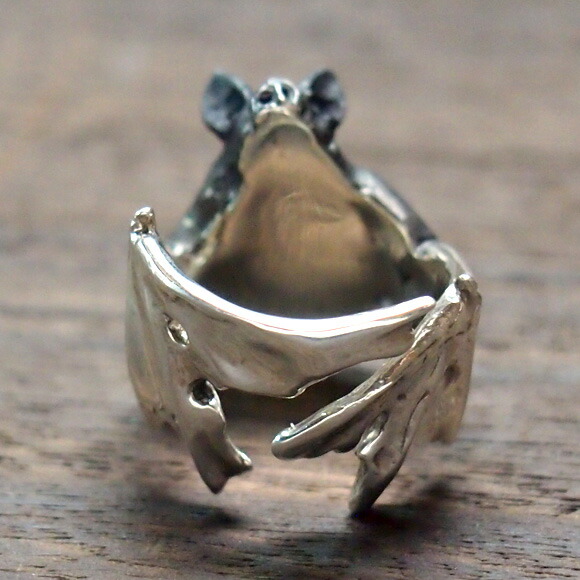 楽天市場】DECOvienya（デコヴィーニャ）こうもりリング シルバー925