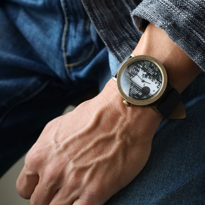 楽天市場】DEDEGUMO(デデグモ) 手作り 腕時計 酔景 メンズ レディース