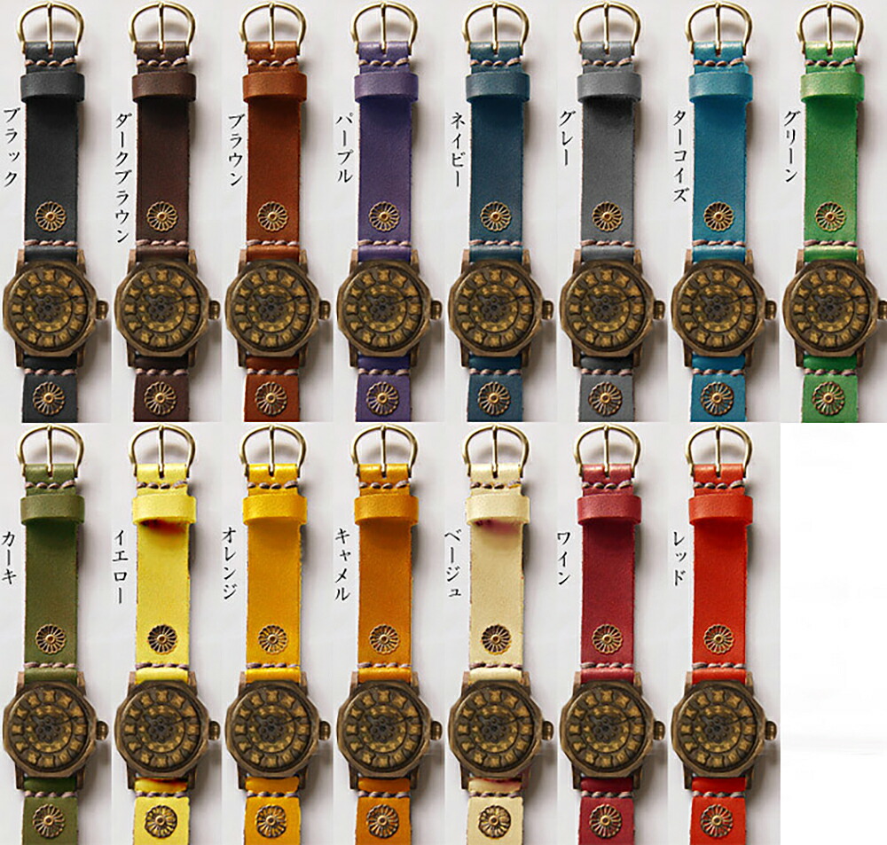 楽天市場】KS（ケーエス） 手作り腕時計 “和時計−麻風（あさかぜ