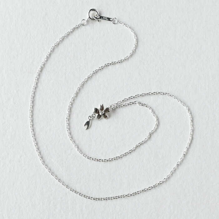 楽天市場】エス 桜ネックレス 桜一つタイプ シルバー925 [S-TS-01