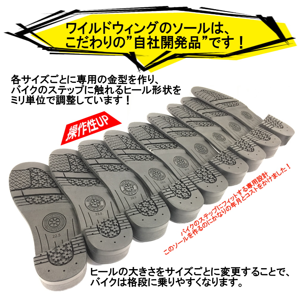 楽天市場】ピーコック厚底 ロングブーツ 本革バイクブーツ◇平日11:30