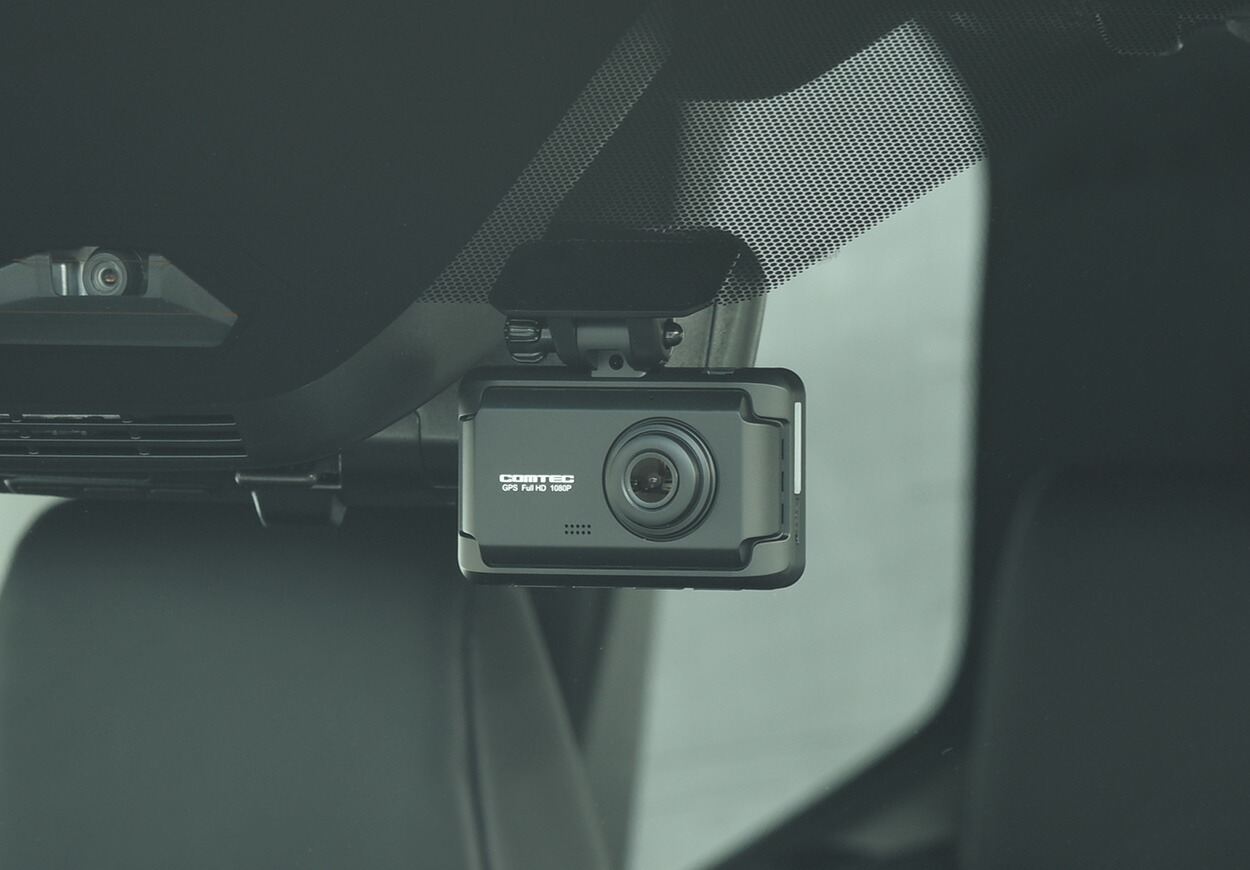 楽天市場】コムテック 1カメラ ドライブレコーダー ZDR041 フロント