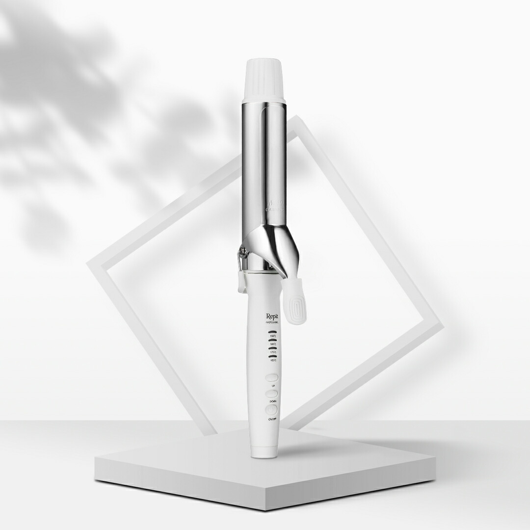 楽天市場】【クレイツ公式】 カールアイロン レピ スクエアバー 40mm