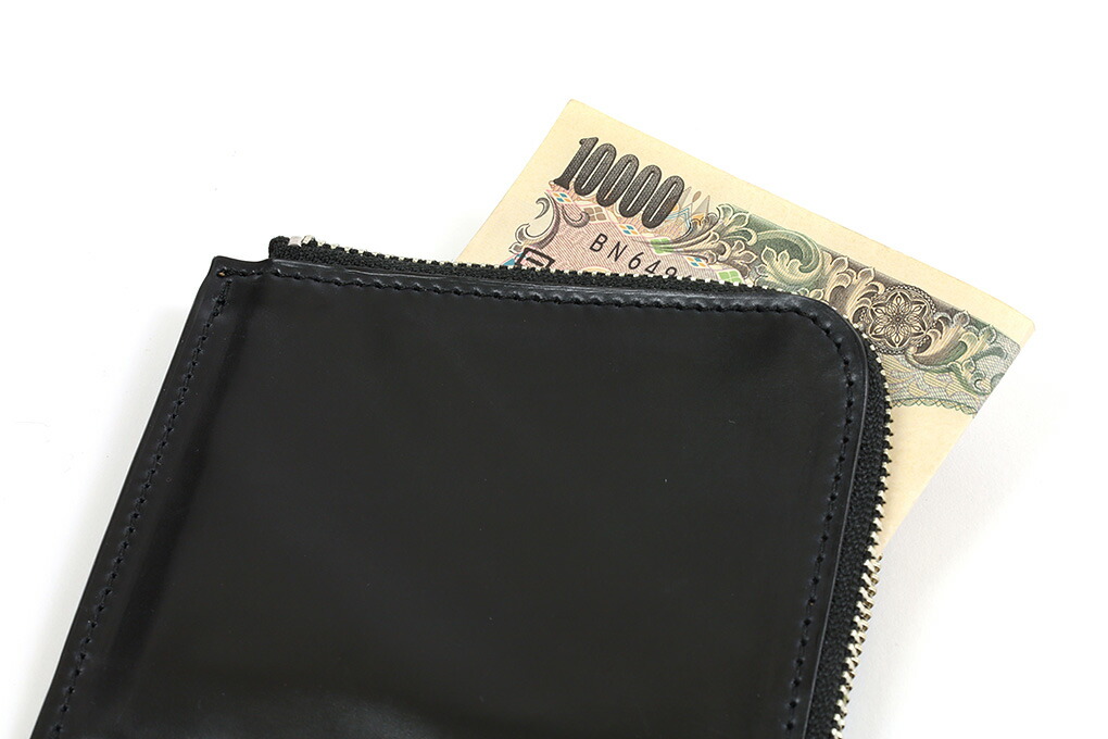 楽天市場】ラコタハウス コードバン Lジップウォレット ブラック THE