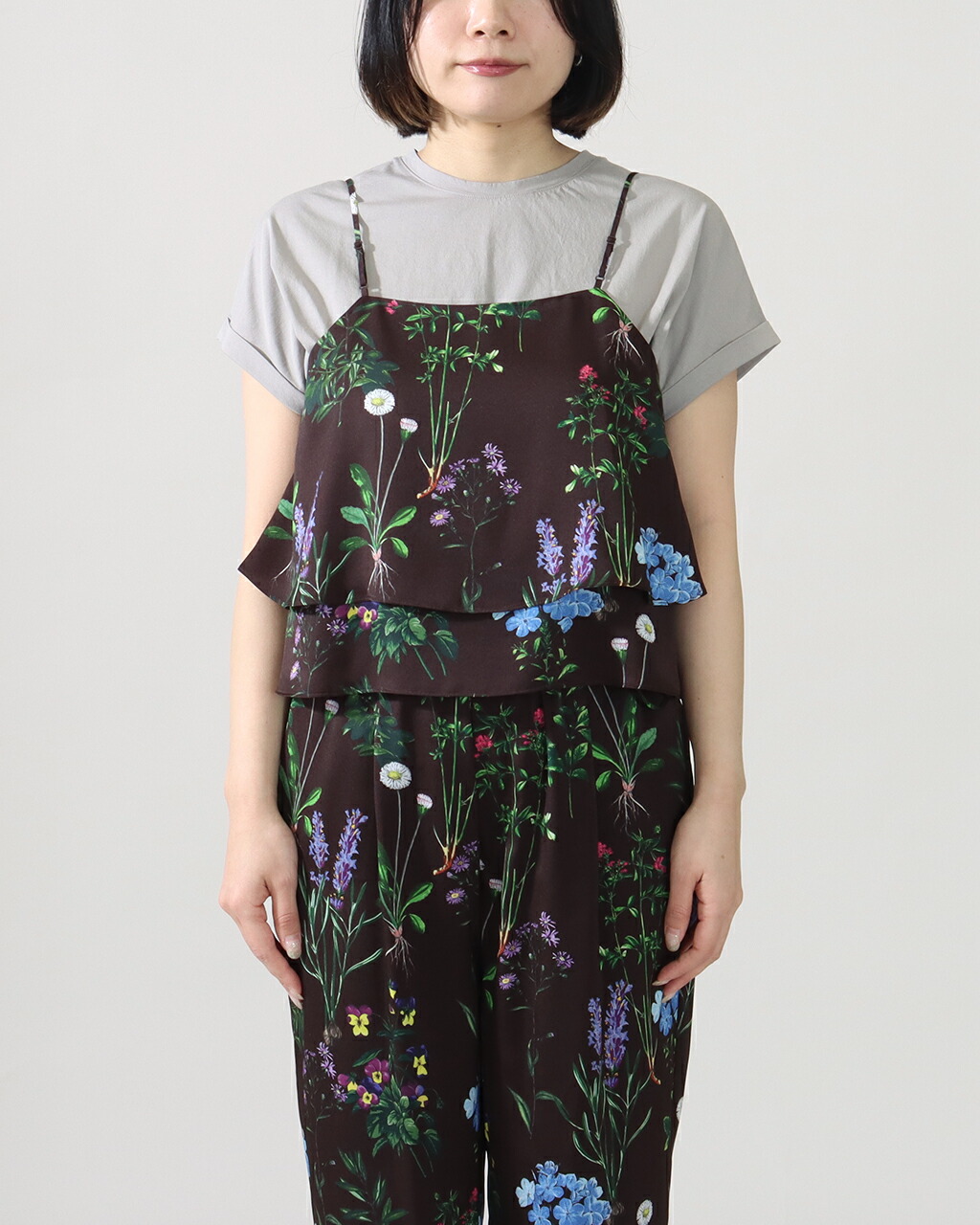 楽天市場】【26SS先行予約】TICCA ティッカ フラワープリントビスチェ