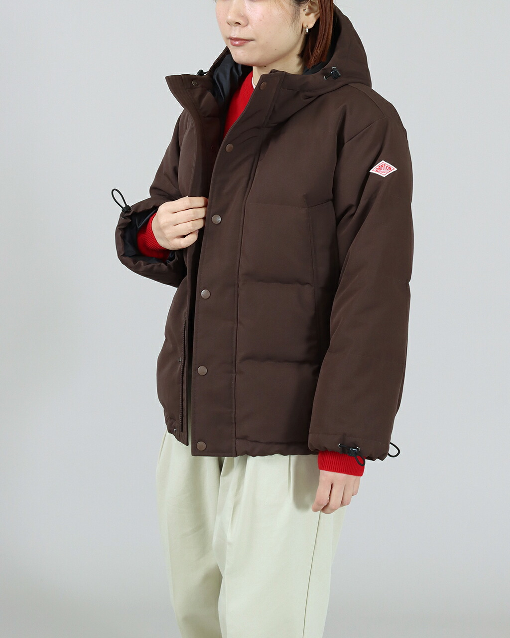 楽天市場】DANTON ダントン DOWN HOODED JACKET ダウンフーデッド