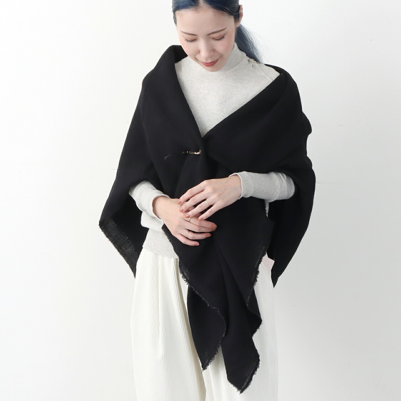 楽天市場】【保存】Honnete オネット ウールリネンウォッシュドツイル