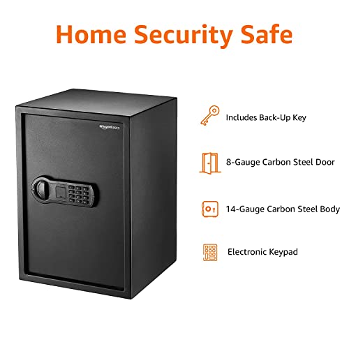 楽天市場】Amazonベーシック 電子式 コンビーネーションロック 金庫