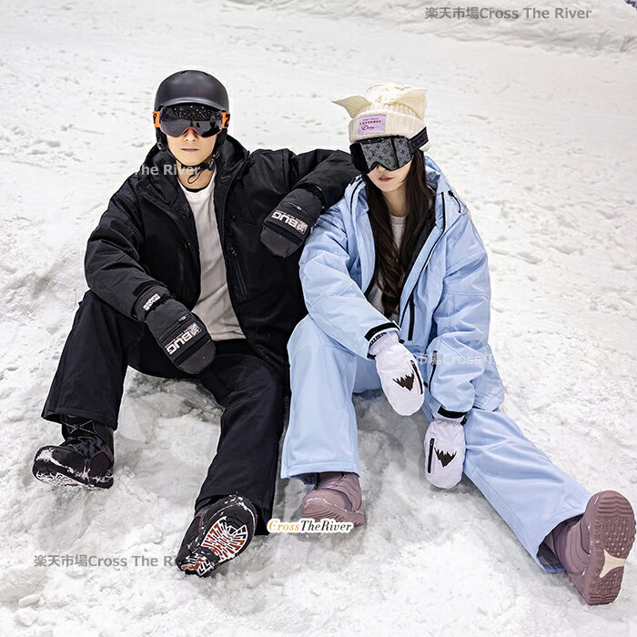 楽天市場】スキーウェア レディース 上下セット かわいい スノーボード