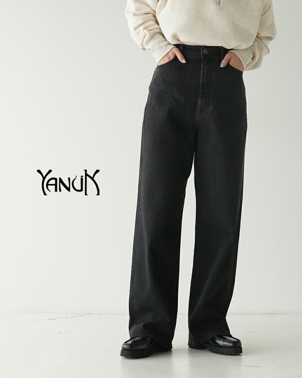 楽天市場】ヤヌーク YANUK ジョーン ルーズ ストレート JOAN(Loose