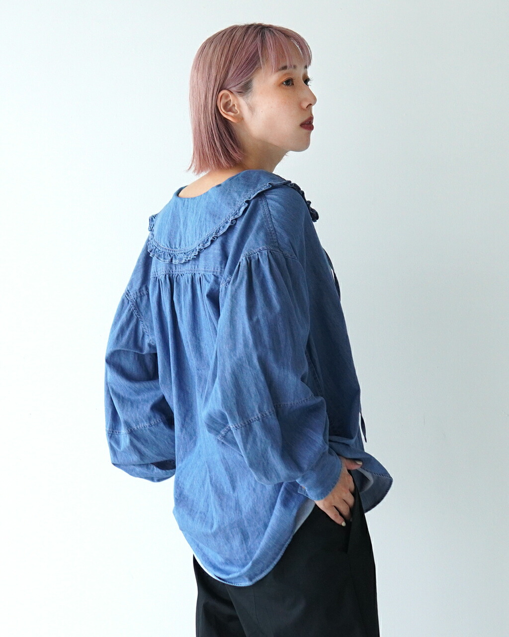 楽天市場】シンゾーン THE SHINZONE デニム ブラウス DENIM BLOUSE